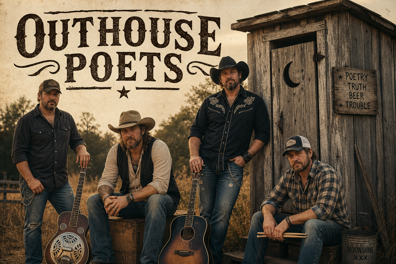 Outhouse Poets band photo
